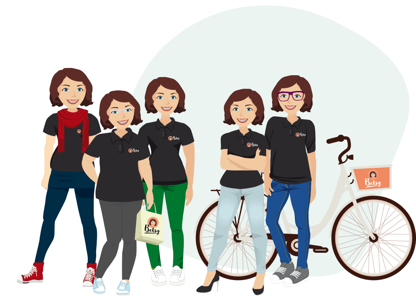 Betsy illustratie